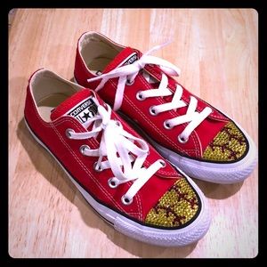 ** Custom Bling Converse! (Softball style!)